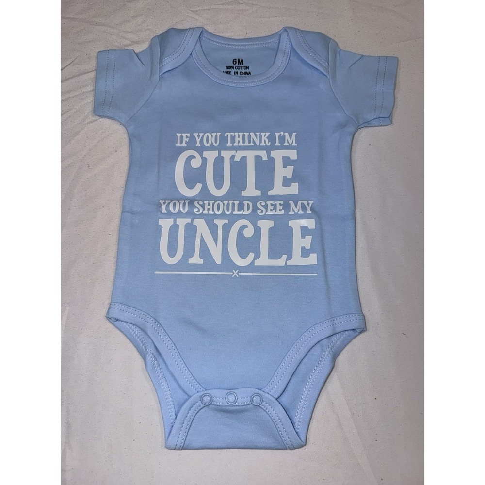 Bodysuit Baby Boys Cute 6M Boys Clothing